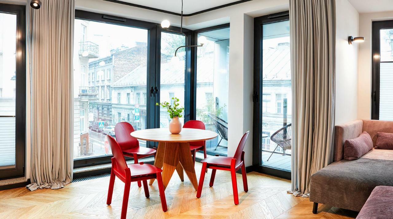 Rajska Blue Luxury Apartment Krakau Buitenkant foto
