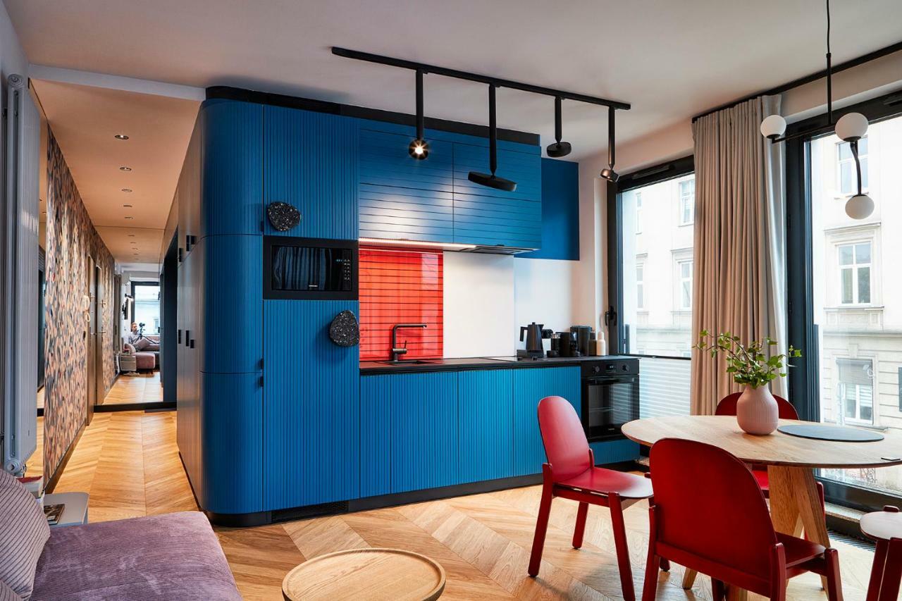 Rajska Blue Luxury Apartment Krakau Buitenkant foto