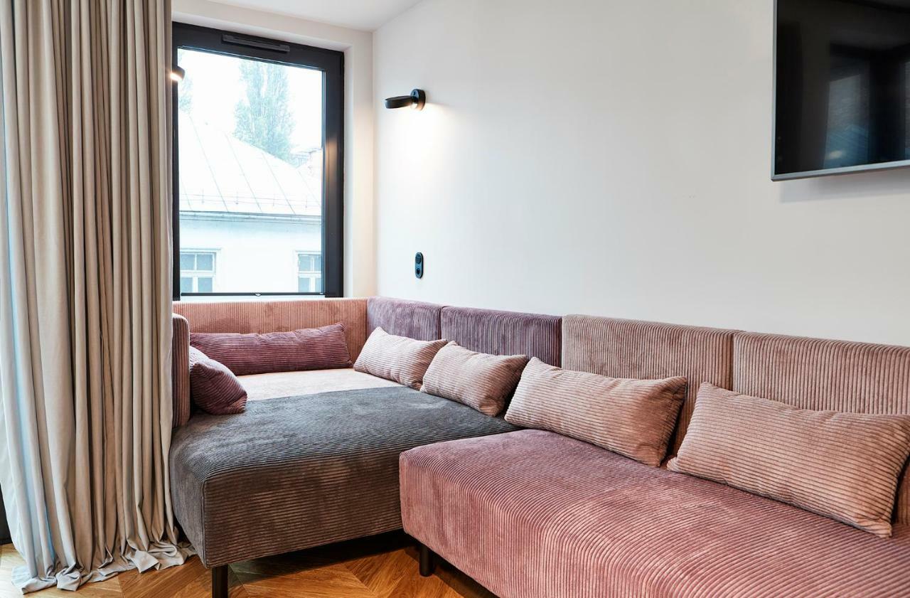 Rajska Blue Luxury Apartment Krakau Buitenkant foto